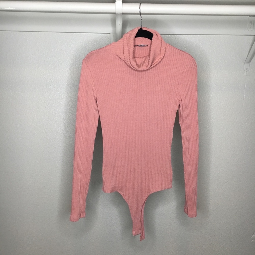 FASHION NOVA sexy pink bodysuit, NWOT